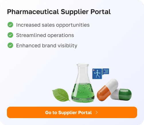 Pharmaceutical Supplier Portal